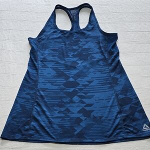 Reebok Geometric Racerback Tank Women's XS
